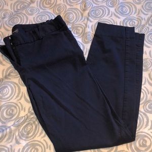 Skinny Ankle Cut Dress Pants
